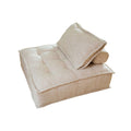 Dagny Single Sofa, Suede, Linen