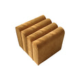 Erica Toast Ottoman, Linen-cotton-Le Di Vita- | Le Di Vita