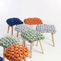 Thick Knot Dressing Table Stool-Le Di Vita- | Le Di Vita