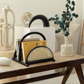 Ira Rattan Book Holder-Le Di Vita- | Le Di Vita