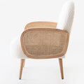 Juno Rattan Armchair-Le Di Vita-White- | Le Di Vita