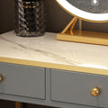 Nelia Dressing Table With LED Mirror-Le Di Vita- | Le Di Vita
