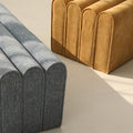 Erica Toast Ottoman, Linen-cotton-Le Di Vita- | Le Di Vita
