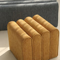Erica Toast Ottoman, Linen-cotton-Le Di Vita- | Le Di Vita