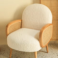 Juno Rattan Armchair-Le Di Vita-White- | Le Di Vita