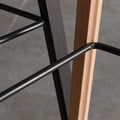 Vogue Walnut Bar Stool-Le Di Vita- | Le Di Vita