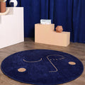 Blue Moon Round Rug-Le Di Vita- | Le Di Vita