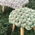Thick Knot Dressing Table Stool-Le Di Vita- | Le Di Vita