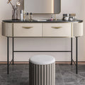 Elmore Dressing Table With Mirror-Le Di Vita- | Le Di Vita