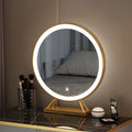 Nelia Dressing Table With LED Mirror-Le Di Vita- | Le Di Vita