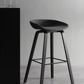 Vogue Walnut Bar Stool-Le Di Vita- | Le Di Vita