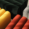 Erica Toast Ottoman, Velvet-Le Di Vita- | Le Di Vita