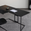 Theodoric Office Desk, Black-Le Di Vita- | Le Di Vita