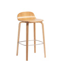Lole Walnut Bar Stool-Le Di Vita- | Le Di Vita