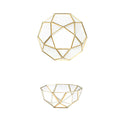 Gold & Glass Clear Jewellery Box, Glass Tray-Le Di Vita- | Le Di Vita