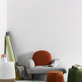Spencer Footstool, Side Table-Le Di Vita-Red- | Le Di Vita