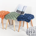 Thick Knot Dressing Table Stool-Le Di Vita- | Le Di Vita