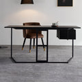 Theodoric Office Desk, Black-Le Di Vita- | Le Di Vita