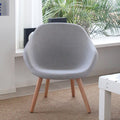 Cecilia Amos Armchair-Le Di Vita-Light Grey-Linen- | Le Di Vita