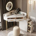 Raija Dressing Table, With USB Charger-Le Di Vita- | Le Di Vita