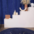 Blue Moon Round Rug-Le Di Vita- | Le Di Vita