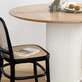 Hazel Round Dining Table, White-Le Di Vita- | Le Di Vita