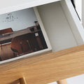N21 Aviator Office Desk, Oak-Le Di Vita- | Le Di Vita