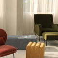 Erica Toast Ottoman, Linen-cotton-Le Di Vita- | Le Di Vita