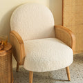 Juno Rattan Armchair-Le Di Vita-White- | Le Di Vita