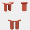 Kimber Footstool, Dressing Table Stool-Le Di Vita- | Le Di Vita