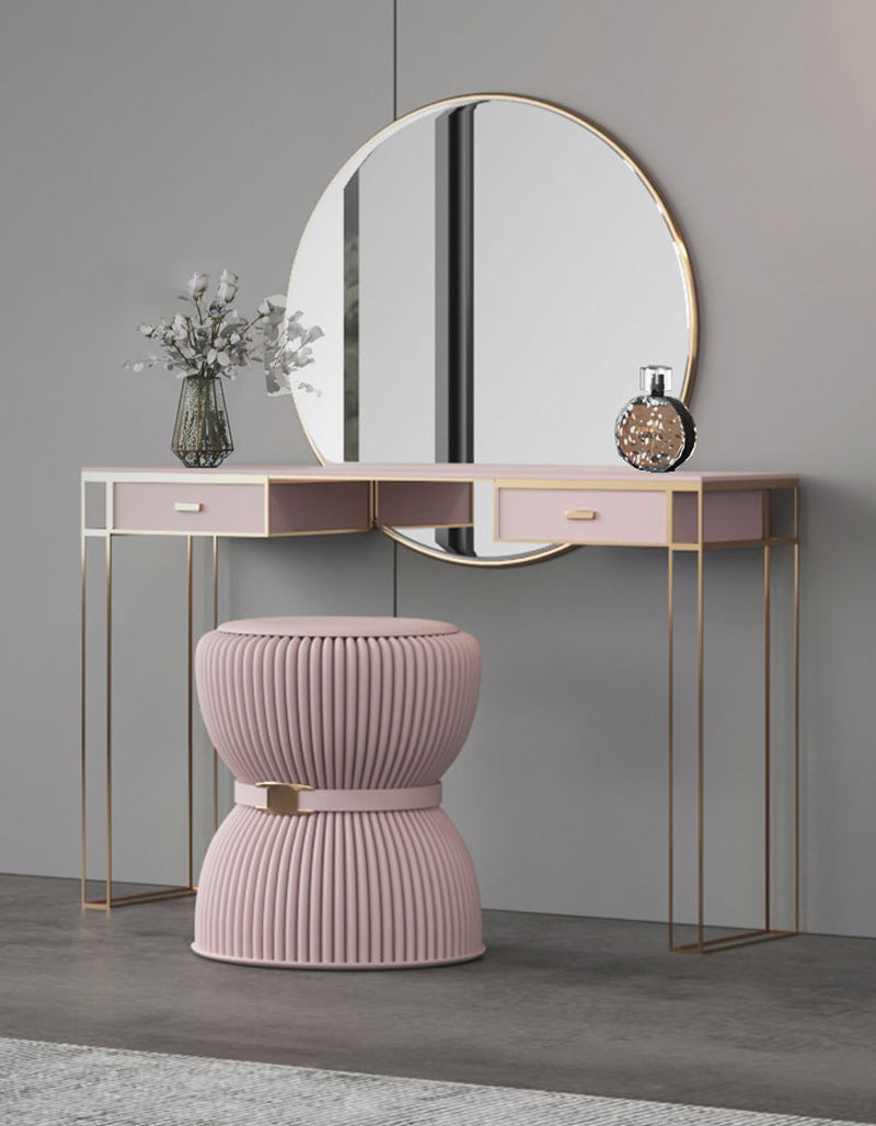 Mae Dressing Table with Mirror | Pink Dressing Table Le Di Vita Mae Dressing Table with Mirror | Pink Dressing Table Le Di Vita