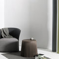 Spencer Footstool, Side Table-Le Di Vita-Grey- | Le Di Vita