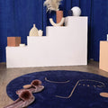 Blue Moon Round Rug-Le Di Vita- | Le Di Vita