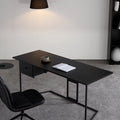 Theodoric Office Desk, Black-Le Di Vita- | Le Di Vita