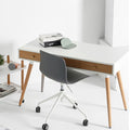 N21 Aviator Office Desk, Oak-Le Di Vita- | Le Di Vita