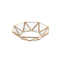 Gold & Glass Clear Jewellery Box, Glass Tray-Le Di Vita- | Le Di Vita