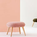 Blanche Velvet Dressing Table Stool-Le Di Vita- | Le Di Vita