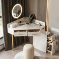Raija Dressing Table, With USB Charger-Le Di Vita- | Le Di Vita