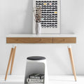 N21 Aviator Office Desk, Oak-Le Di Vita- | Le Di Vita