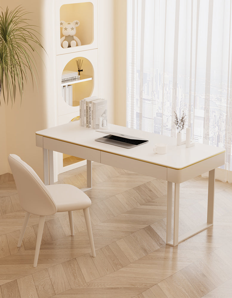 Max1 Office Desk - Sintered Stone