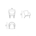 Vitti Accent Armchair-Le Di Vita- | Le Di Vita