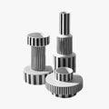 Dee Tong Vase, Black & White-Le Di Vita- | Le Di Vita