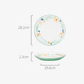 Modern SH12 Plates Set, Ceramic-Le Di Vita-6- | Le Di Vita