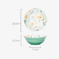 Modern SH12 Plates Set, Ceramic-Le Di Vita-5- | Le Di Vita