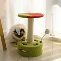 Kyali Cat Tree, Cat Climber, Coral Fleece-Le Di Vita-Green-25*33 Strawberry- | Le Di Vita