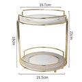 Moldova Kitchen Rack, Gold-Le Di Vita-3- | Le Di Vita