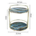 Moldova Kitchen Rack, Gold-Le Di Vita-6- | Le Di Vita