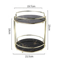 Moldova Kitchen Rack, Gold-Le Di Vita-7- | Le Di Vita