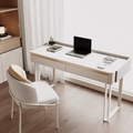 Otto1 Office Desk - White Sintered Stone