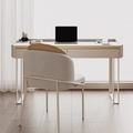 Otto1 Office Desk - White Sintered Stone